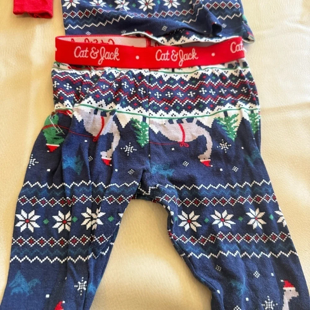 Bundle of Burt bees and wondershop christmas pajamas
